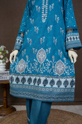 NPWE3032 - Printed Embroidered Khaddar (Stitched 3Pc)